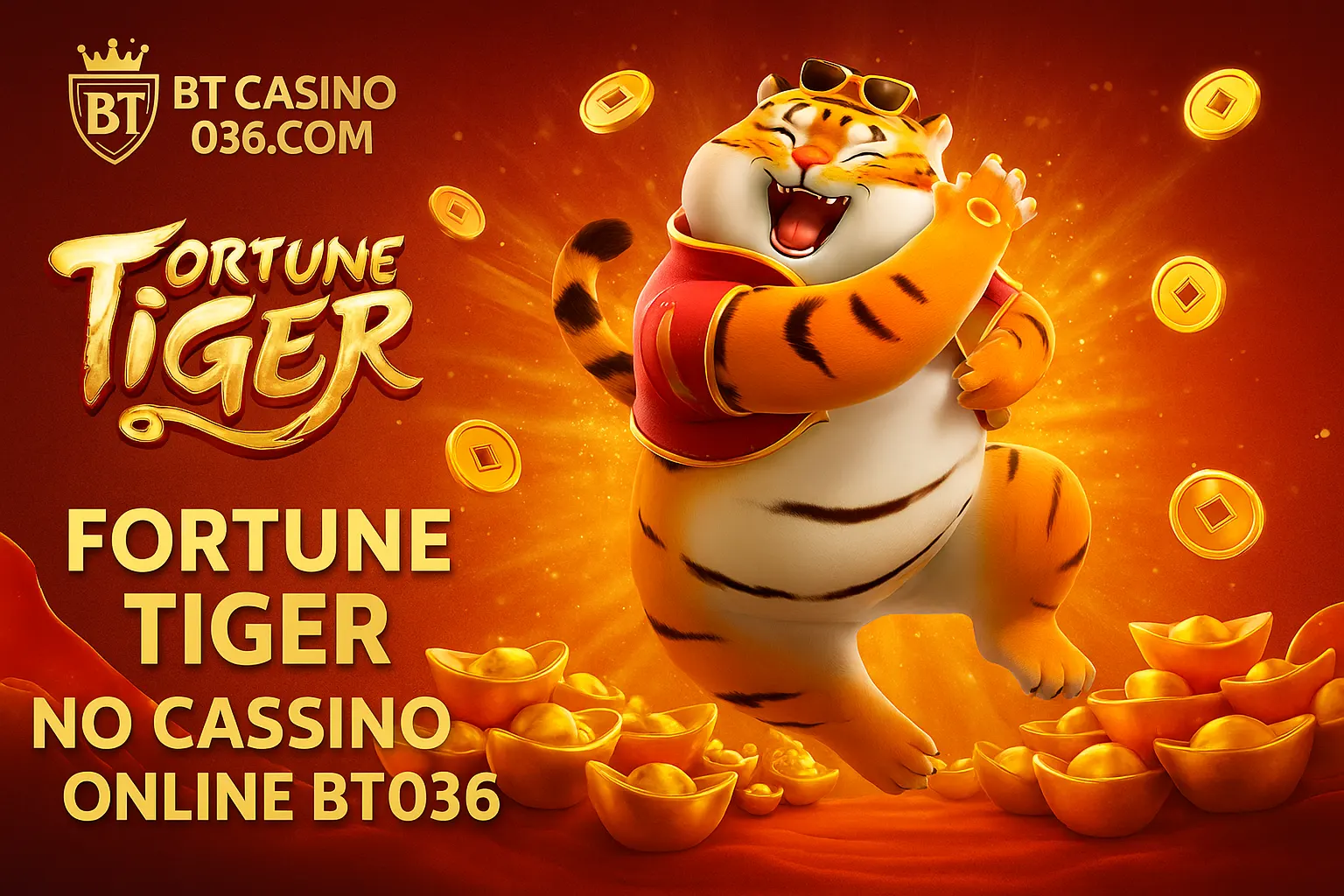 Fortune Tiger é um jogo imperdível no BT036 Casino